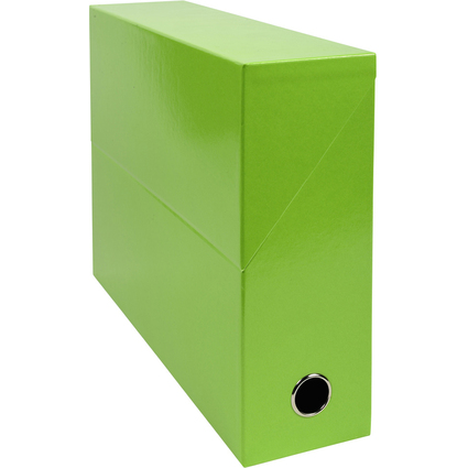 EXACOMPTA Archivbox Iderama, Karton, 90 mm, anisgrün