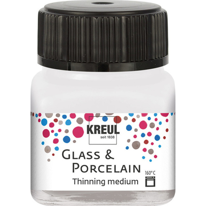 KREUL Farbverdünner "Glass & Porcelain", 20 ml