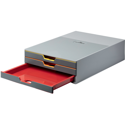 DURABLE Schubladenbox "VARICOLOR 3", mit 3 Schubladen
