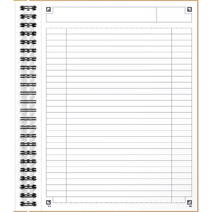 Oxford International Spiral-Notizbuch "NOTEBOOK", DIN A5+