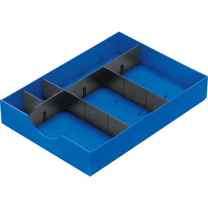 styro System-Schublade für Sortierstation styrodoc, blau