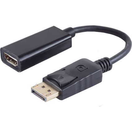 shiverpeaks BASIC-S DisplayPort - HDMI Adapter, schwarz