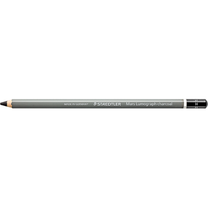 STAEDTLER Kohlestift Mars Lumograph charcoal, Härtegrad: H