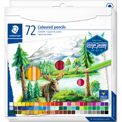 STAEDTLER Buntstift Design Journey, 72er Kartonetui