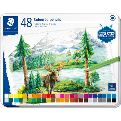 STAEDTLER Buntstift Design Journey, 48er Mertalletui