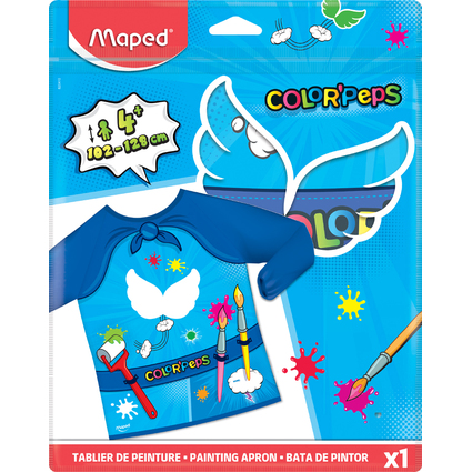 Maped Kinder-Malschürze COLOR'PEPS, für Größe 104 - 128 cm