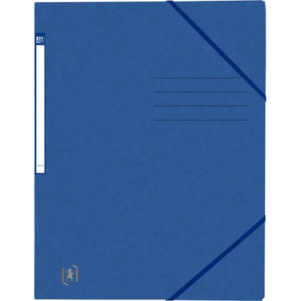 Oxford Eckspannermappe Top File+, DIN A4, blau