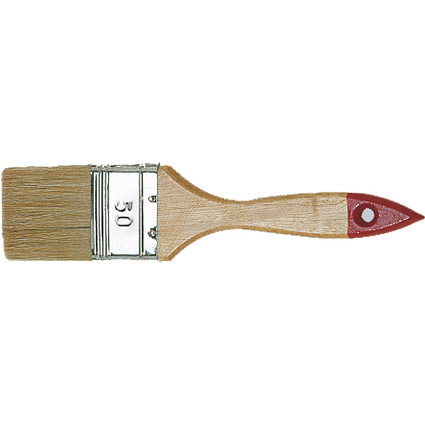 WESTEX Flachpinsel 5. Strke, Breite: 35 mm, rot lackiert