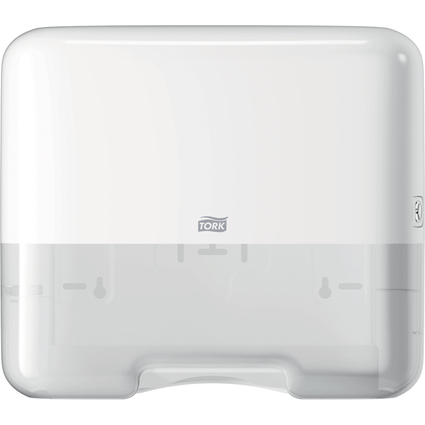 TORK Mini Falthandtuch-Spender ELEVATION, Kunststoff, wei