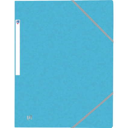 Oxford Eckspannermappe Top File+, DIN A4, hellblau