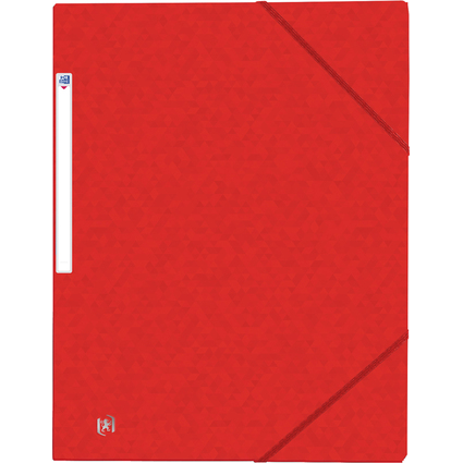 Oxford Eckspannermappe Top File+, DIN A4, rot