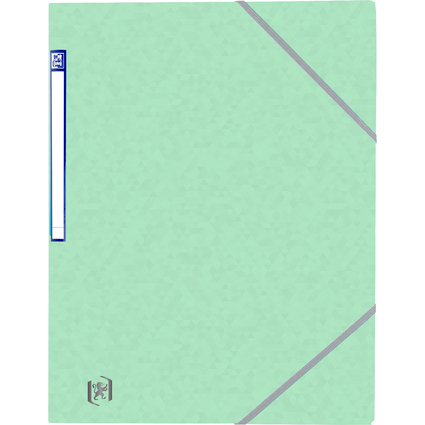 Oxford Eckspannermappe Top File+, DIN A4, pastellgrn