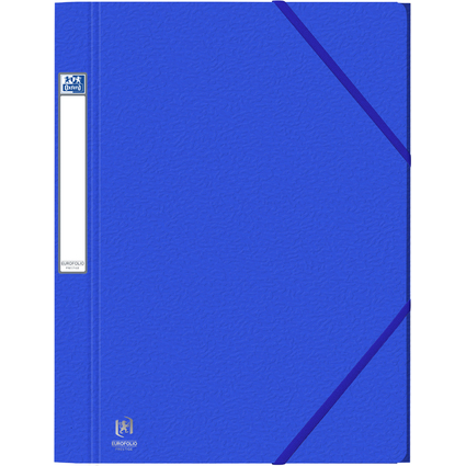 Oxford Eckspannermappe EUROFOLIO+ PRESTIGE, DIN A4, blau