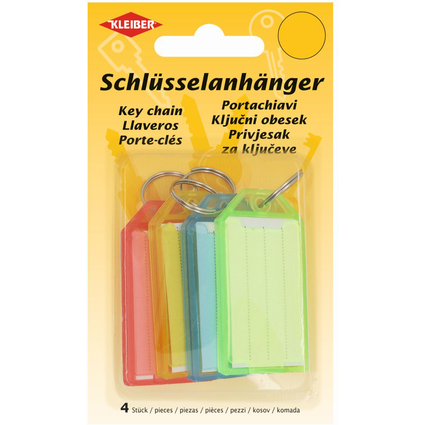 KLEIBER Schlüsselanhänger, farbig sortiert