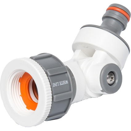 Bradas Gelenk-Hahnstück WHITE LINE, 1 - 3/4" Innengewinde