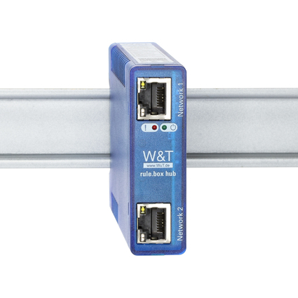 W&T Edge Computer rule.box hub, Industrie 4.0, Node-RED