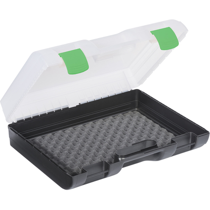 allit Universalkoffer DinoPlus Hobby 3000 AA, schwarz/grün