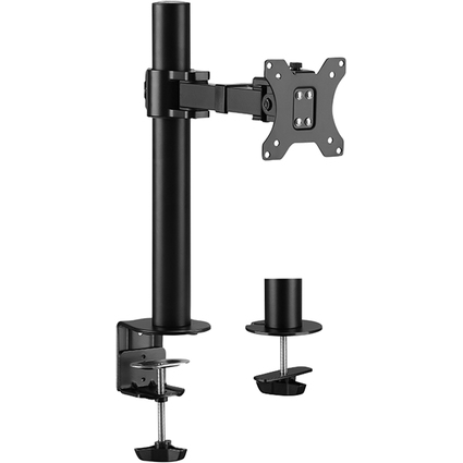 LogiLink Monitorarm, Armlänge: 199 mm, schwarz