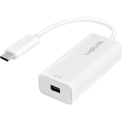 LogiLink USB-C - Mini DisplayPort Adapterkabel, wei