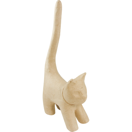 décopatch Pappmaché-Figur "Katze 2", 320 mm