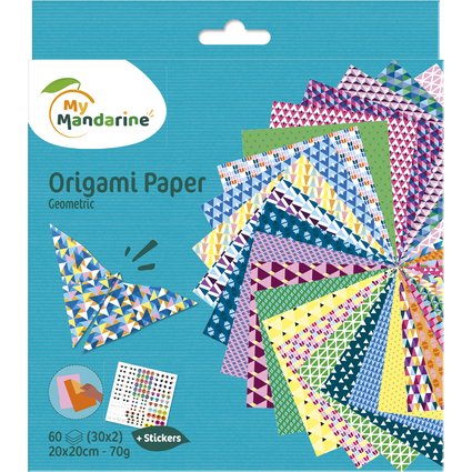 My Mandarine Origami-Faltblätter "Geometric"
