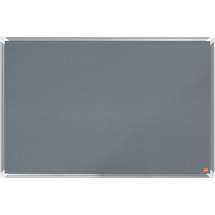 nobo Filztafel Premium Plus, (B)900 x (H)600 mm, grau