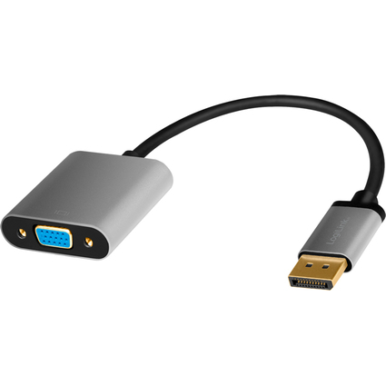 LogiLink DisplayPort - VGA Adapterkabel, 0,15 m