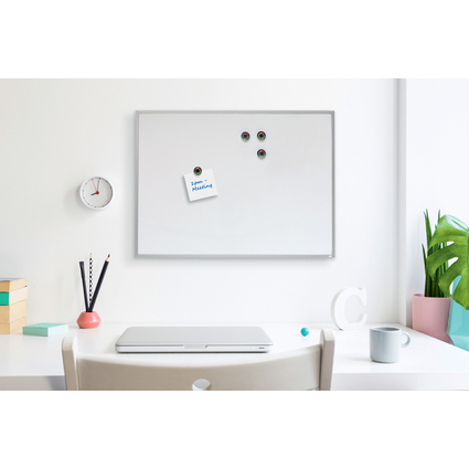 nobo Weiwandtafel mit Aluminium-Rahmen, (B)585 x (H)430 mm