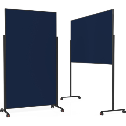 magnetoplan Design-Moderationstafel VarioPin, dunkelblau