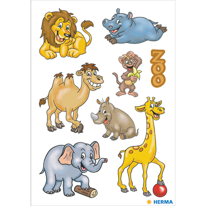 HERMA Sticker DECOR "Zootiere"