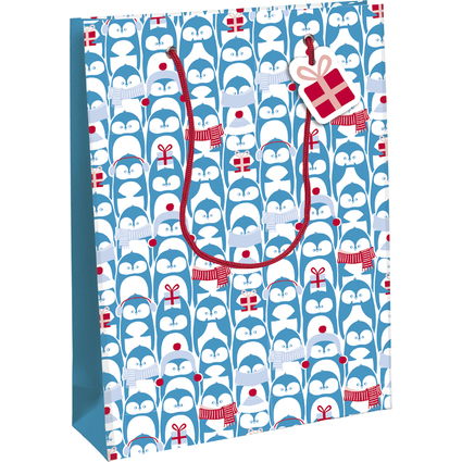 Clairefontaine Weihnachts-Geschenktte "Pinguine", mittel