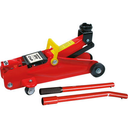 BRÜDER MANNESMANN Hydraulischer Wagenheber, Tragkraft: 2t