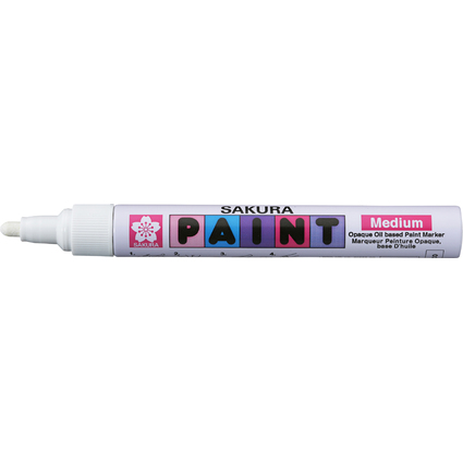 SAKURA Permanent-Marker Paint Marker mittel, wei