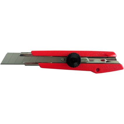 NT Cutter L-500P, Kunststoff-Gehäuse, 18 mm, rot