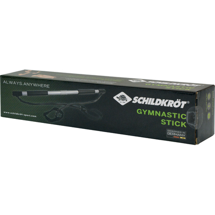 SCHILDKRÖT Fitnessstab Gymnastics Stick, silber/schwarz