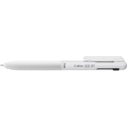 Pentel Multifunktions-Druckkugelschreiber Calme-2S, weiß
