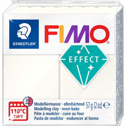 FIMO EFFECT Modelliermasse, perlmutt-metallic, 57 g