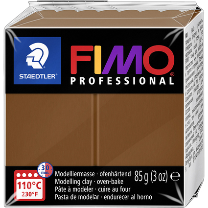 FIMO PROFESSIONAL Modelliermasse, ofenhrtend, noisette, 85g