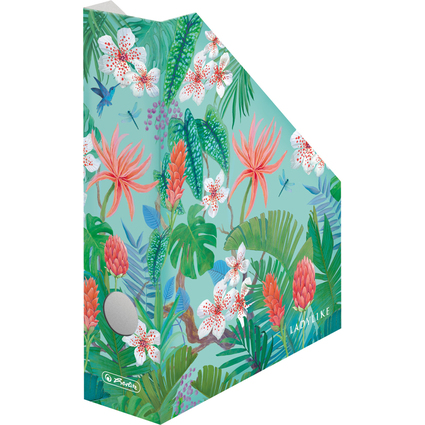 herlitz Wellpappe-Stehsammler Ladylike "Jungle", DIN A4