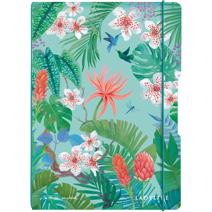 herlitz Notizheft my.book flex Ladylike "Jungle", A4