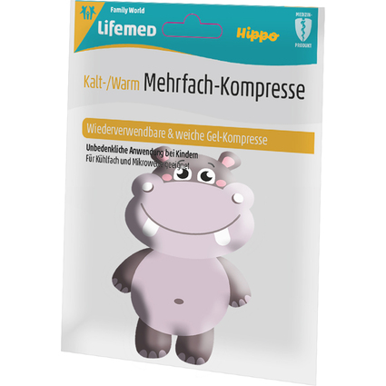 Lifemed Kalt-/Warm-Kompresse für Kinder, 145 x 125 mm