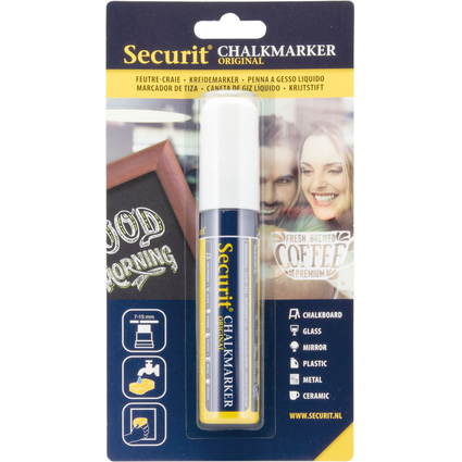 Securit Kreidemarker ORIGINAL LARGE, wei, 1er Blister