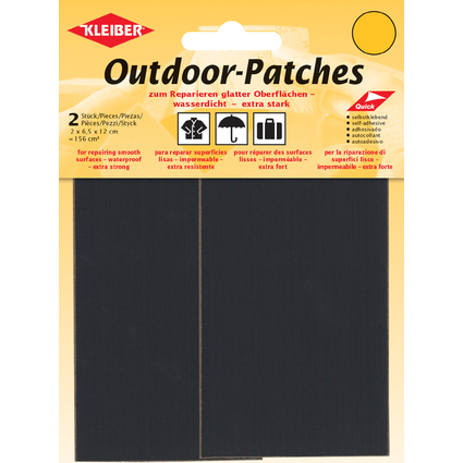 KLEIBER Outdoor-Patches, selbstklebend, 65 x 120 mm