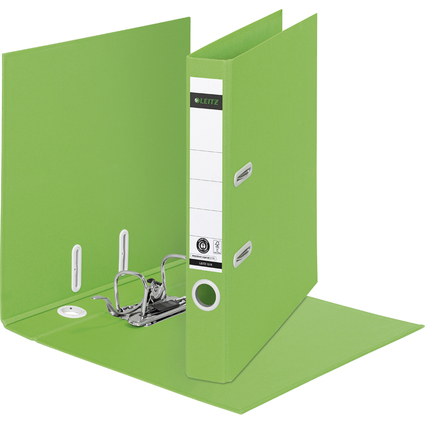 LEITZ Ordner Recycle, 180 Grad, 50 mm, grün