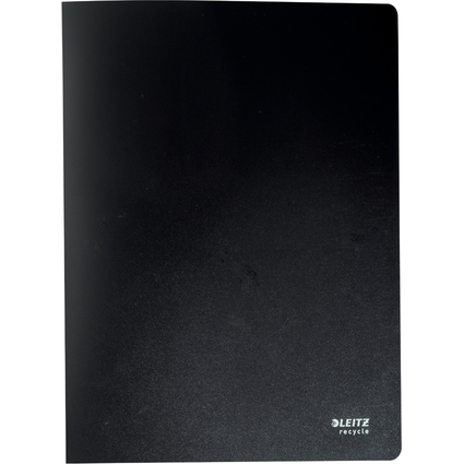 LEITZ Sichtbuch Recycle, A4, PP, mit 20 Hllen, schwarz