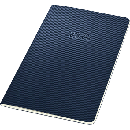sigel Taschenkalender Conceptum 2026, ca. DIN A5, blau