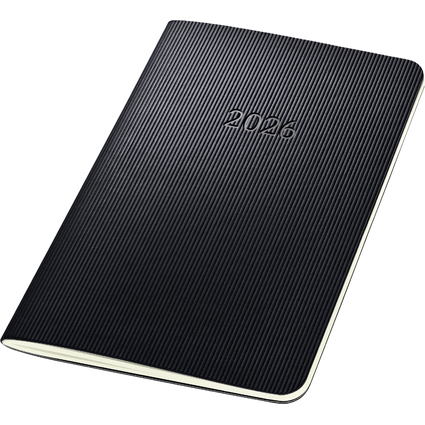sigel Taschenkalender Conceptum 2026, ca. DIN A6, schwarz