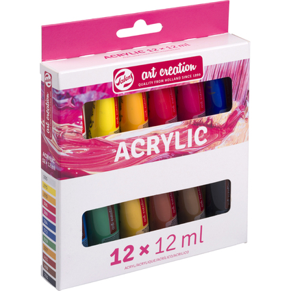 ROYAL TALENS Acrylfarbe Art Creation, 12 ml, 12er Set