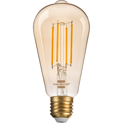 brennenstuhl Connect WiFi LED-Lampe Filament Edison