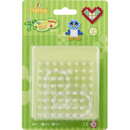 Hama Stiftplatten "Quadrat, Herz" , im Blister